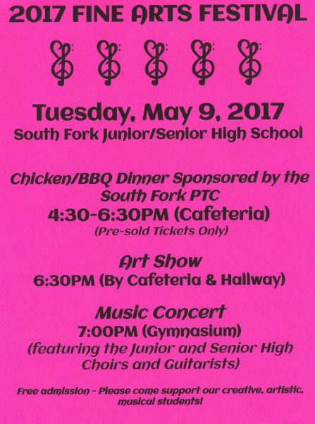 South Fork School District 14 2017 Fine Arts Festival